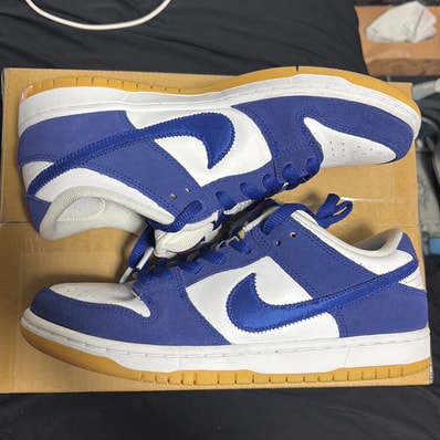 Nike SB Dunk Low "Los Angeles Dodgers/Deep Royal Blue"