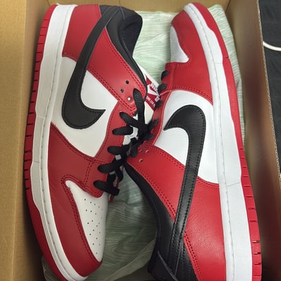 Nike SB Dunk Low Pro "J-Pack Chicago/Varsity Red and White"