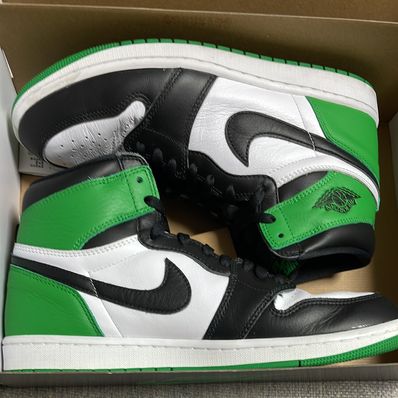 Nike Air Jordan 1 Retro High OG "Celtics/Black and Lucky Green" (2023)