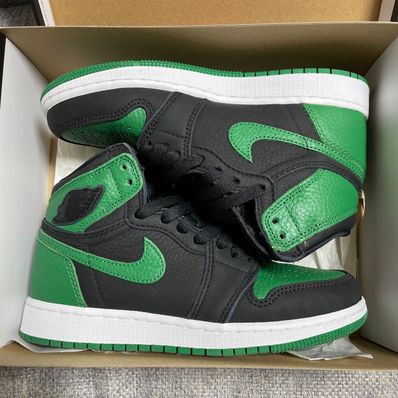 NIKE AIR JORDAN 1 RETRO HIGH OG GS "BLACK/PINE GREEN"