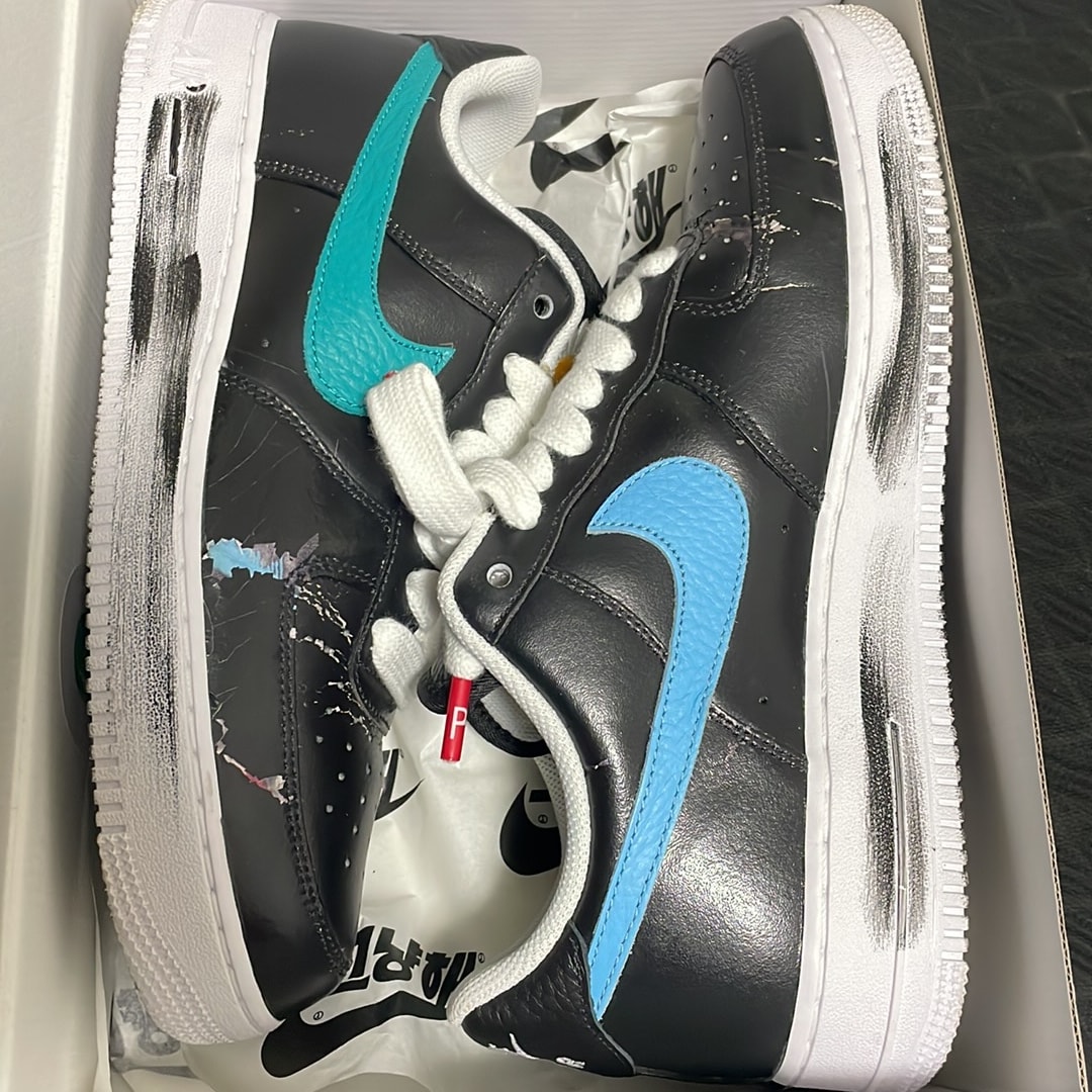 PEACEMINUSONE × Nike Air Force 1 Low '07 Para-Noise 3.0 "Black and Multi-Color" / G-DRAGON