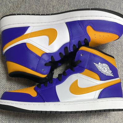 Nike Air Jordan 1 Mid "Lakers"