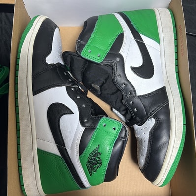 Nike Air Jordan 1 Retro High OG "Celtics/Black and Lucky Green" (2023)