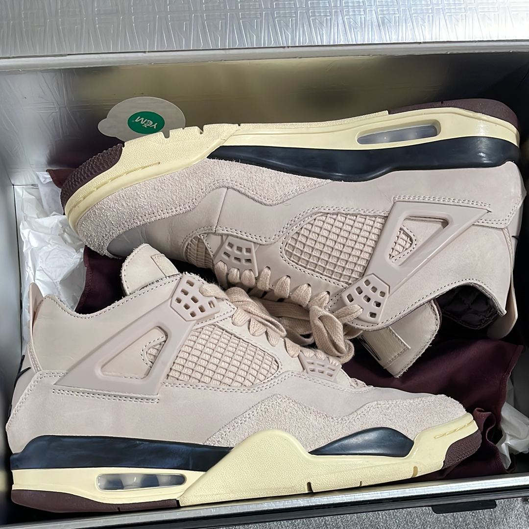 A Ma Maniere × Nike Women's Air Jordan 4 Retro OG SP "Fossil Stone/WYWS"