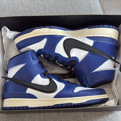 Ambush × Nike Dunk High "Deep Royal"