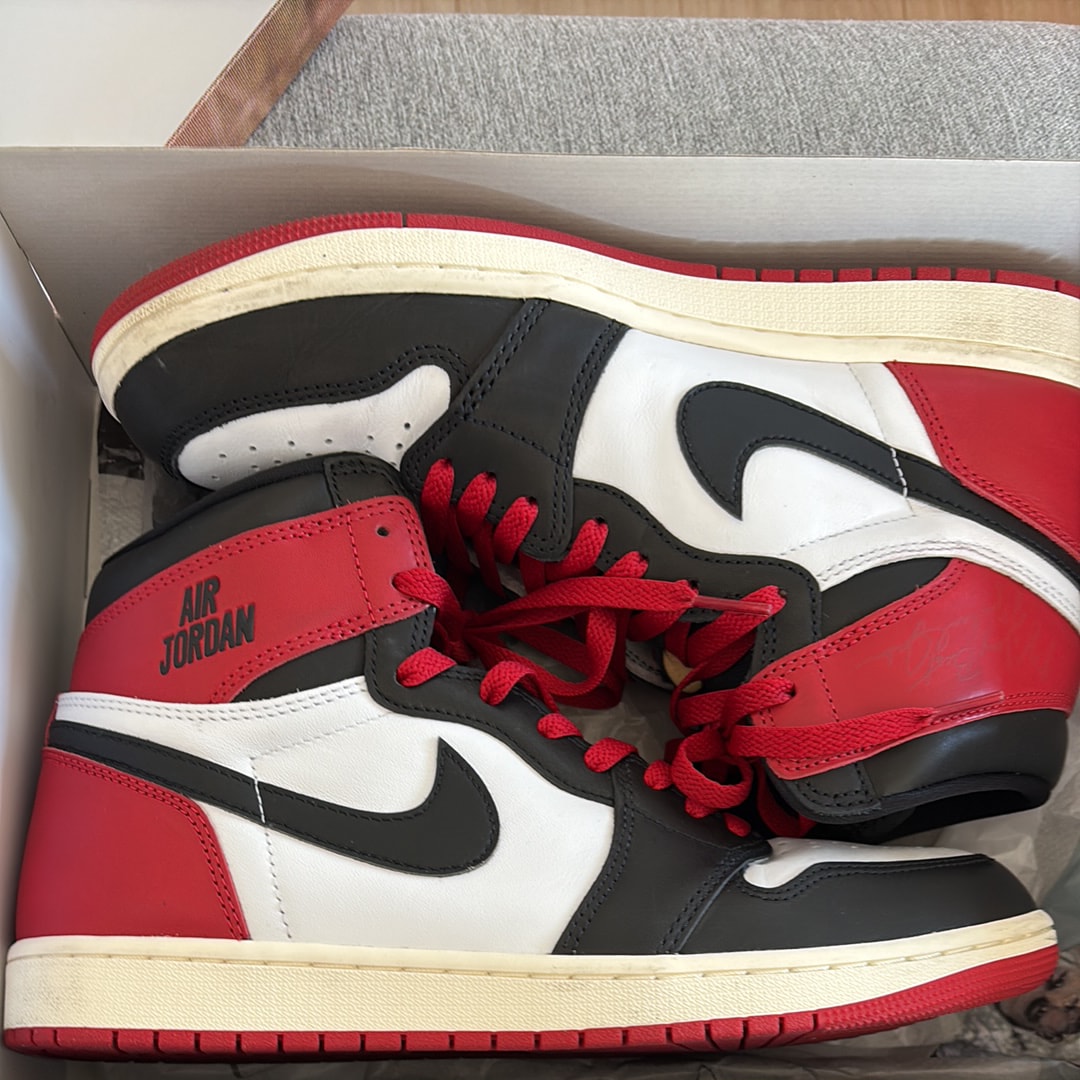 Nike Air Jordan 1 Retro High OG "Black Toe Reimagined"