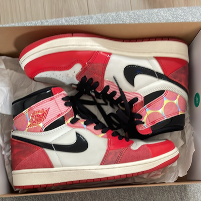 Spider-Man × Nike Air Jordan 1 Retro High OG SP "Spider-Man: Across the Spider-Verse/University Red"