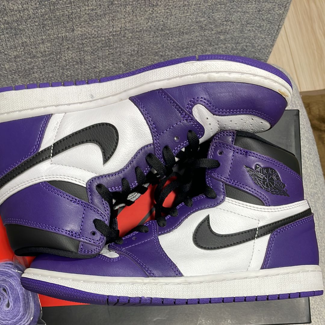 Nike Air Jordan 1 Retro High OG "Court Purple White/Black" (2020)