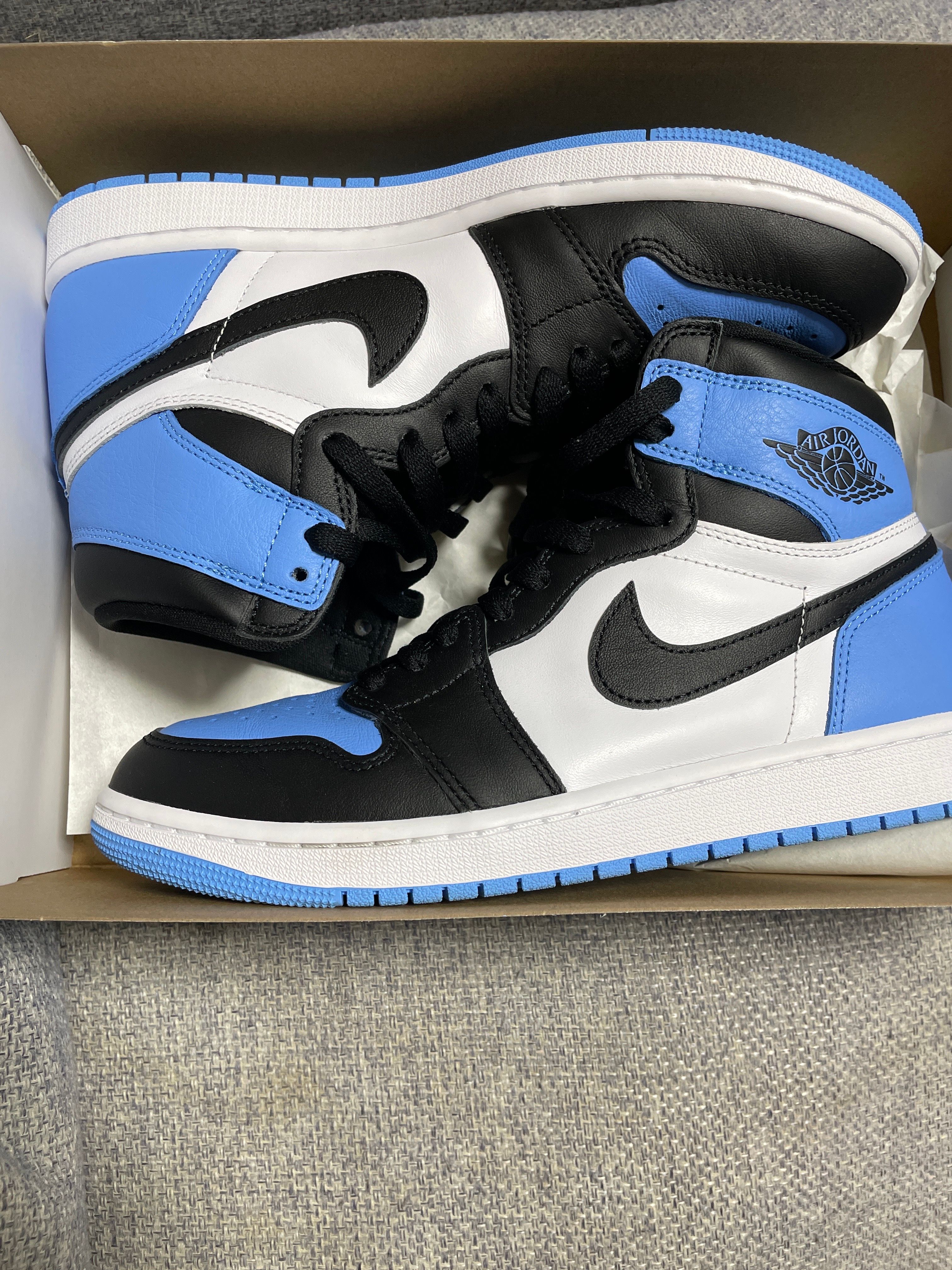 Nike Air Jordan 1 Retro High OG "University Blue/UNC Toe"
