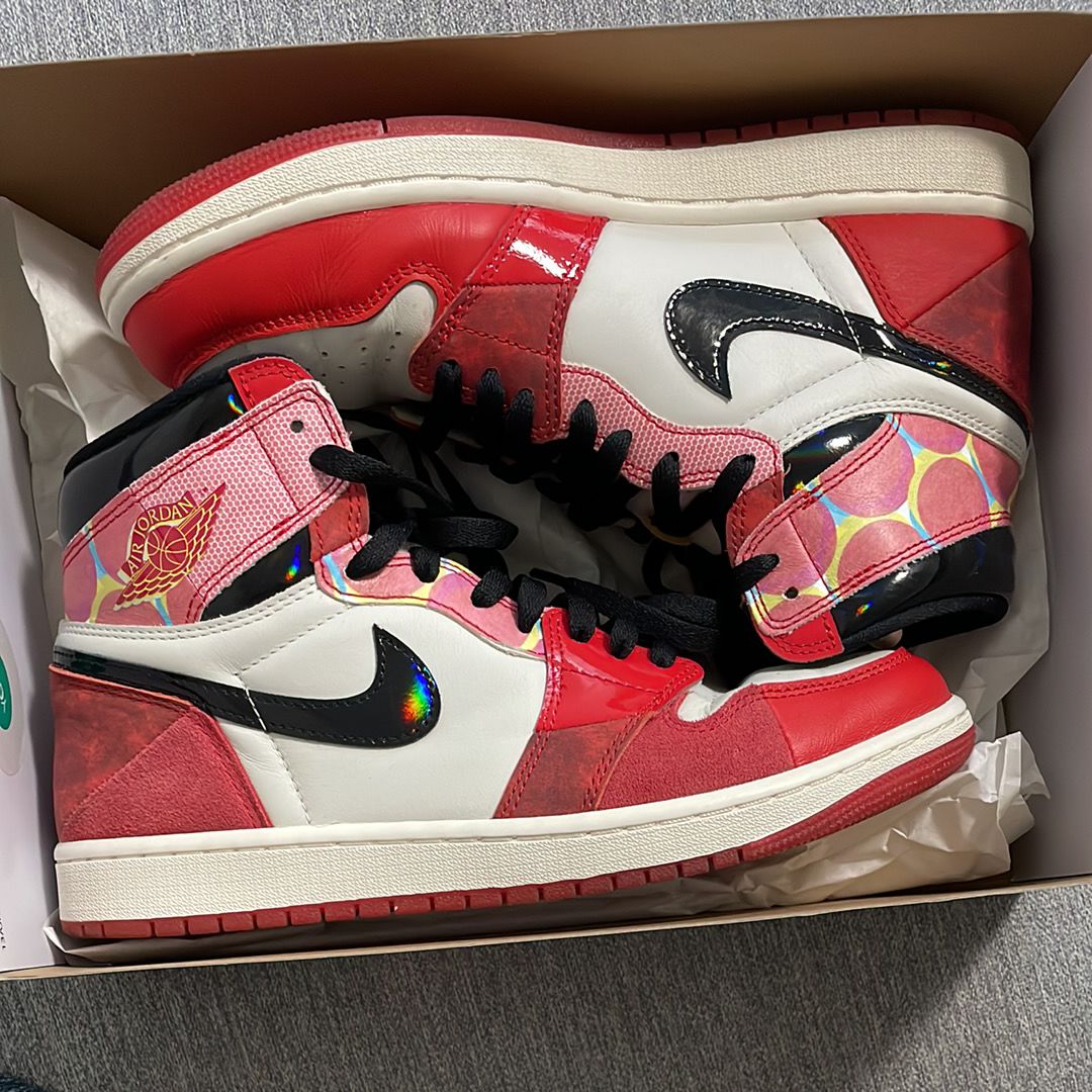 Spider-Man × Nike Air Jordan 1 Retro High OG SP "Spider-Man: Across the Spider-Verse/University Red"