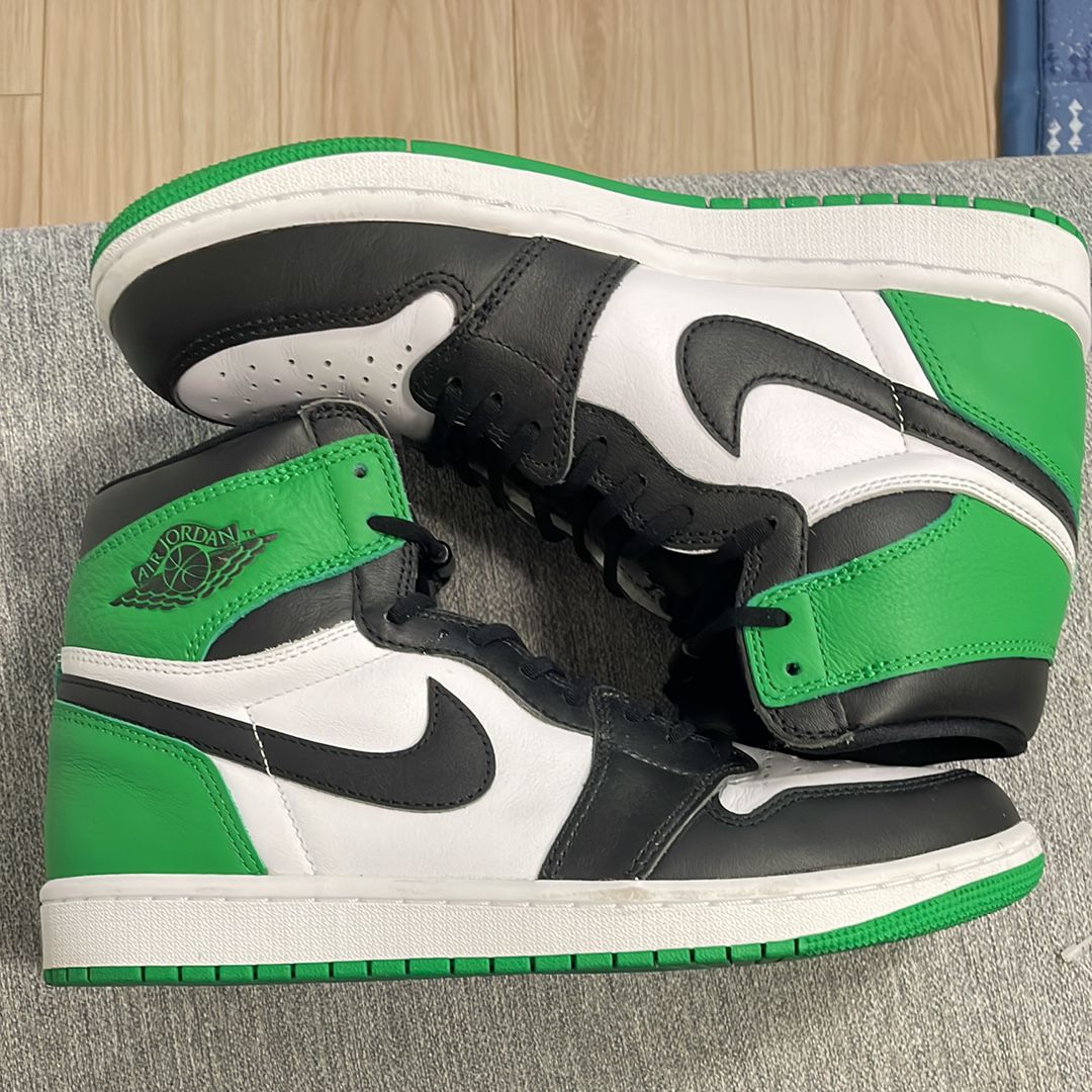 Nike Air Jordan 1 Retro High OG "Celtics/Black and Lucky Green" (2023)