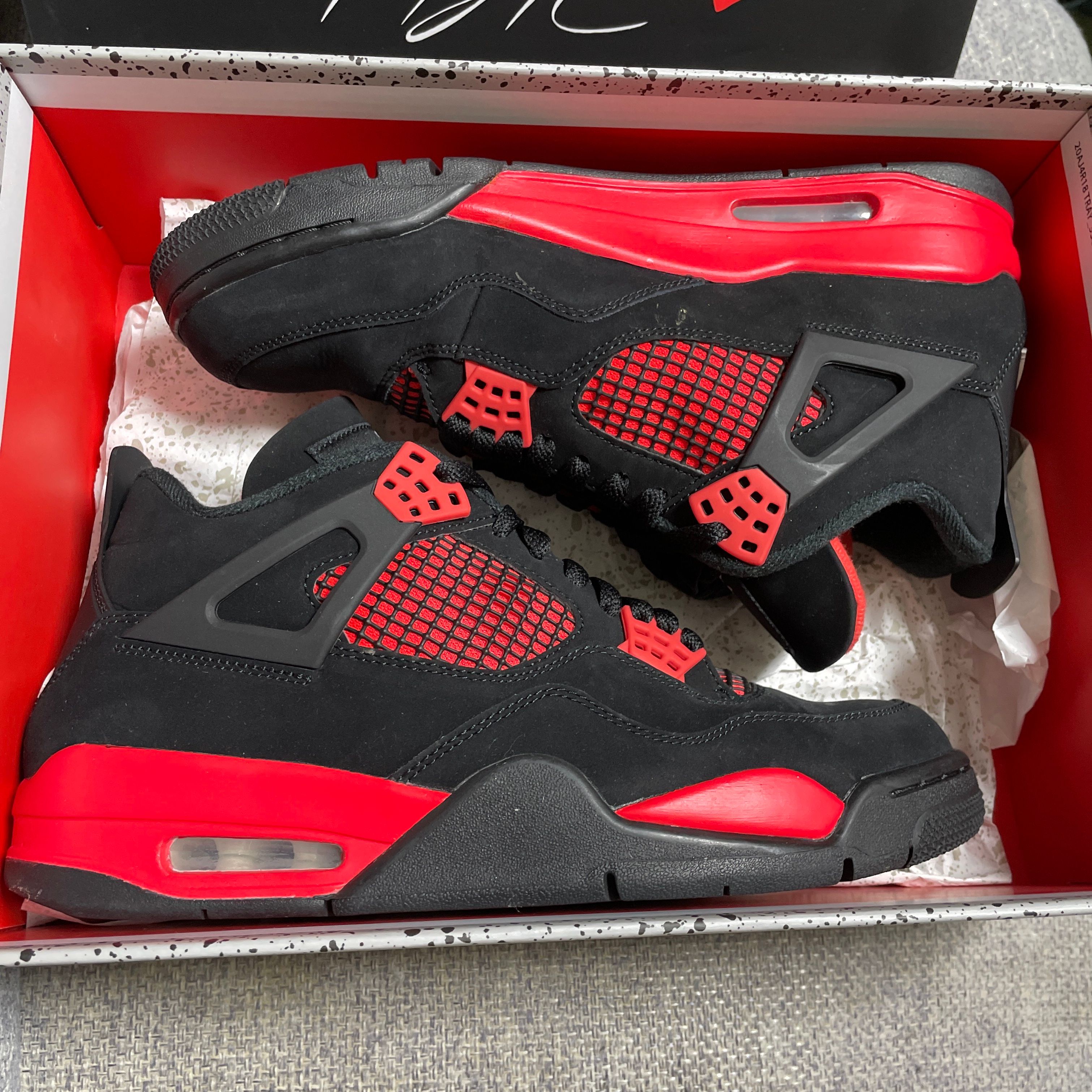 Nike Air Jordan 4 "Red Thunder/Crimson"