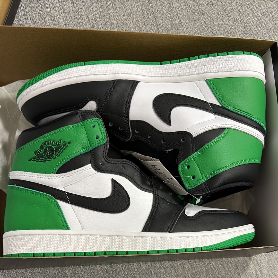 Nike Air Jordan 1 Retro High OG "Celtics/Black and Lucky Green" (2023)