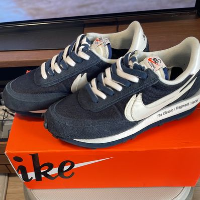 Fragment × sacai × Nike LD Waffle "Blackended Blue"