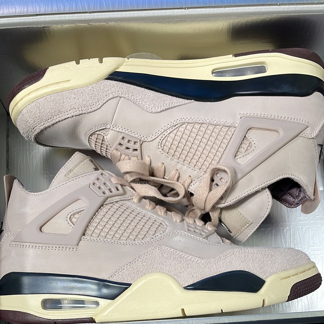 A Ma Maniere × Nike Women's Air Jordan 4 Retro OG SP "Fossil Stone/WYWS"