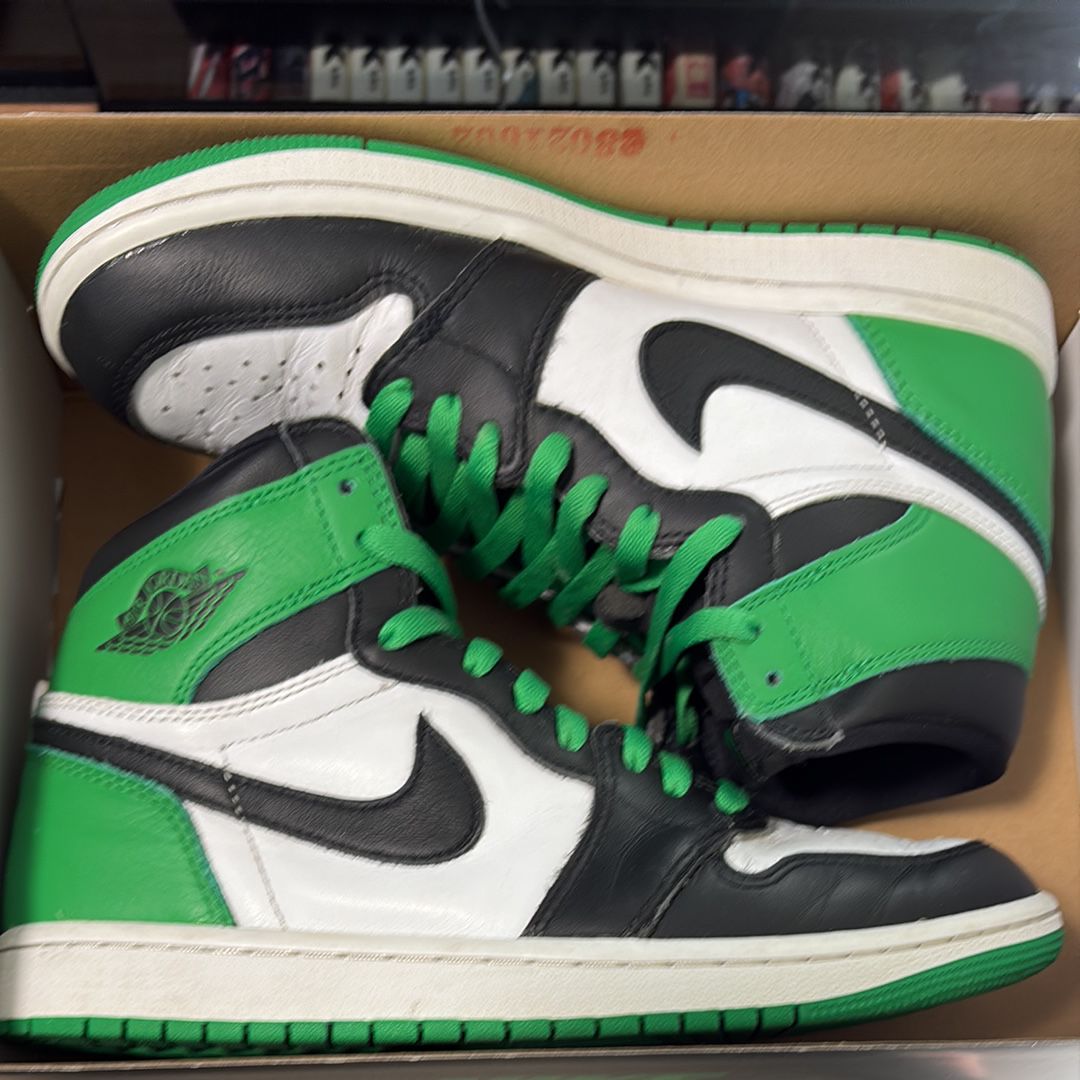 Nike Air Jordan 1 Retro High OG "Celtics/Black and Lucky Green" (2023)