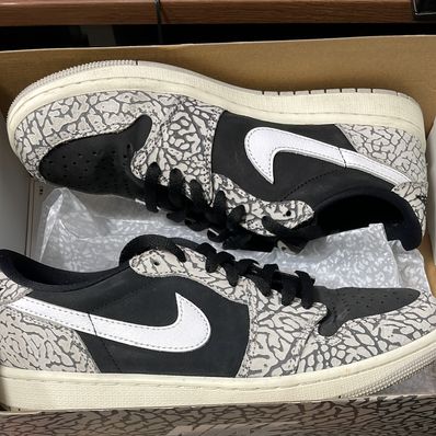 Nike Air Jordan 1 Retro Low OG "Black Cement"