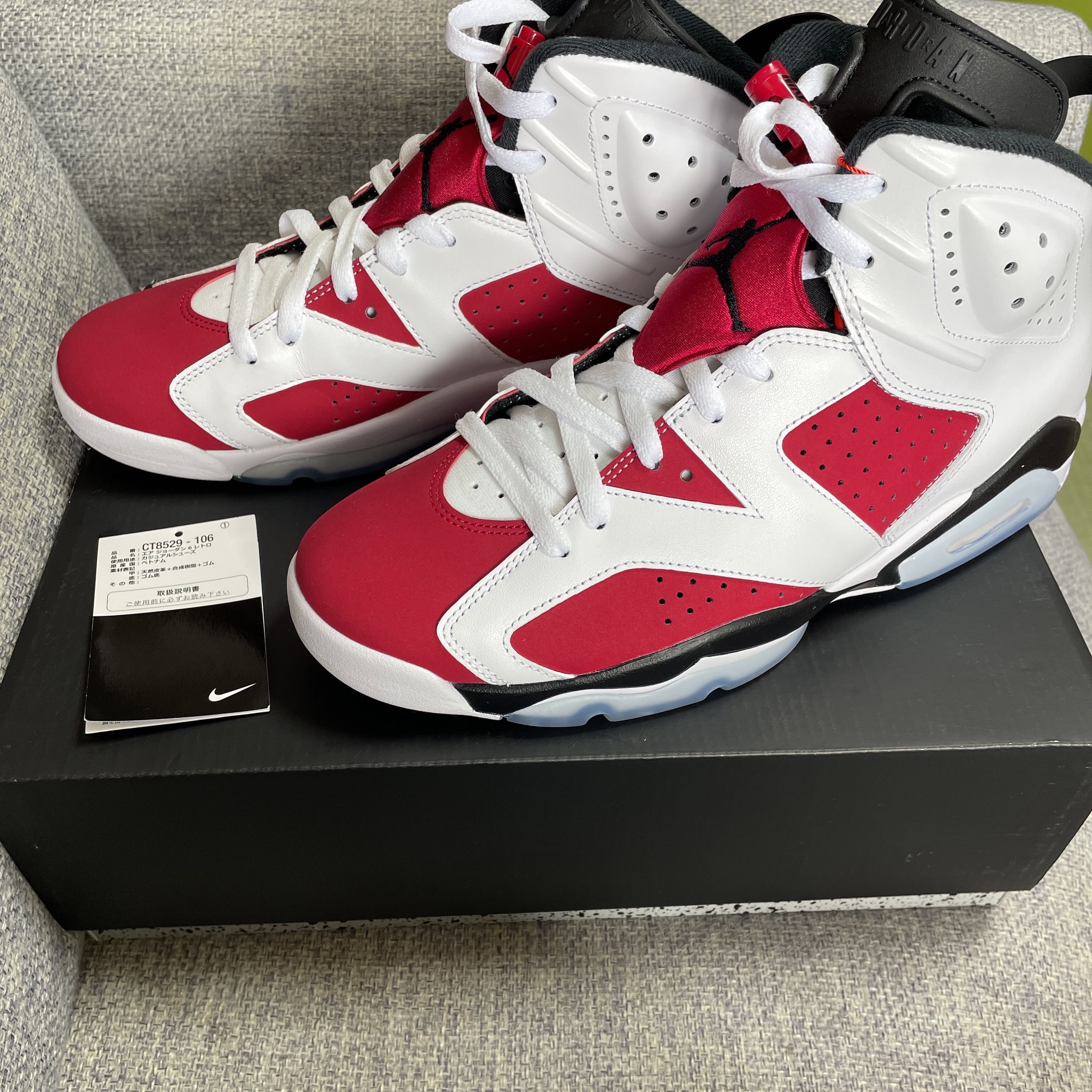 Nike Air Jordan 6 "Carmine" (2021)