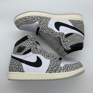 Nike Air Jordan 1 High OG "White Cement/Safari"