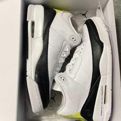 Fragment × Nike Air Jordan 3 "White/Black"