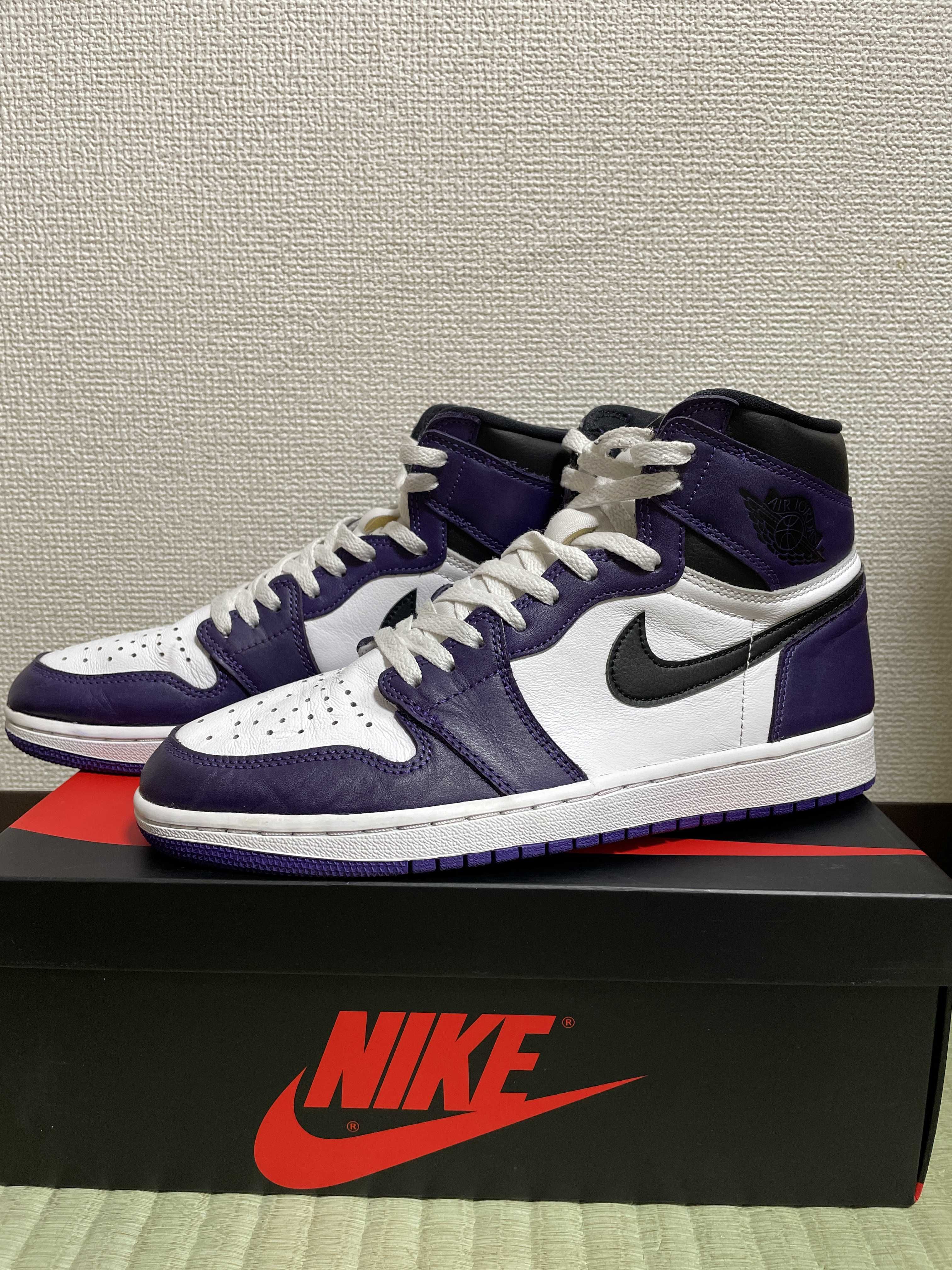 Nike Air Jordan 1 Retro High OG "Court Purple White/Black" (2020)