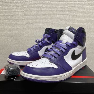 Nike Air Jordan 1 Retro High OG "Court Purple White/Black" (2020)