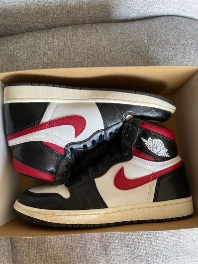 Nike Air Jordan 1 Retro High "Black/White/Sail/Gym Red"