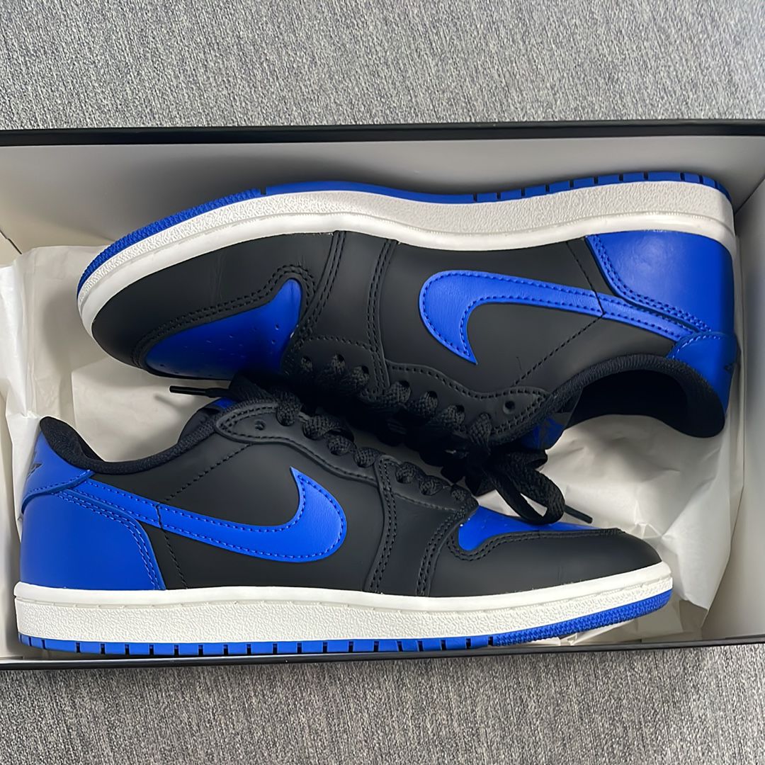 Nike Air Jordan 1 Low '85 "Black and Royal Blue"