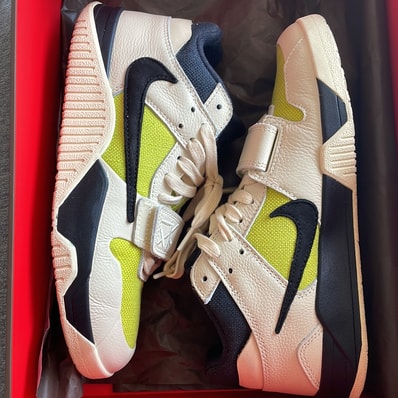 Travis Scott × Nike Jordan Jumpman Jack TR CJ1 T-Rexx "Bright Cactus"