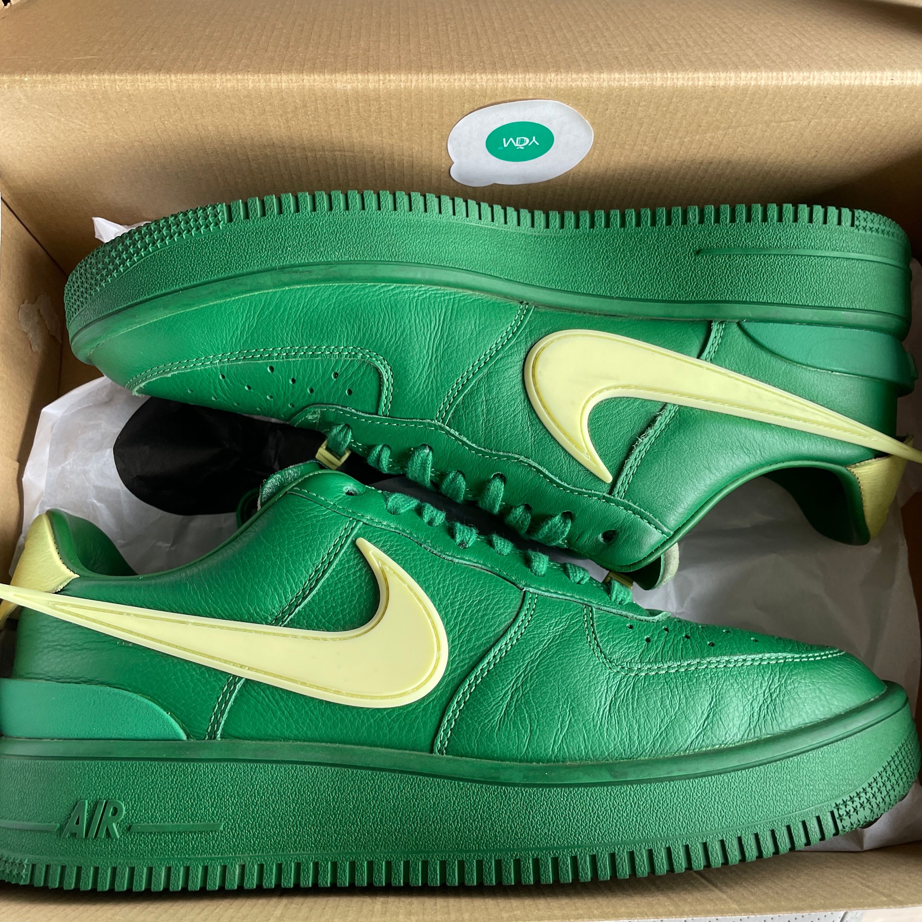 AMBUSH × Nike Air Force 1 Low "Pine Green and Citron"