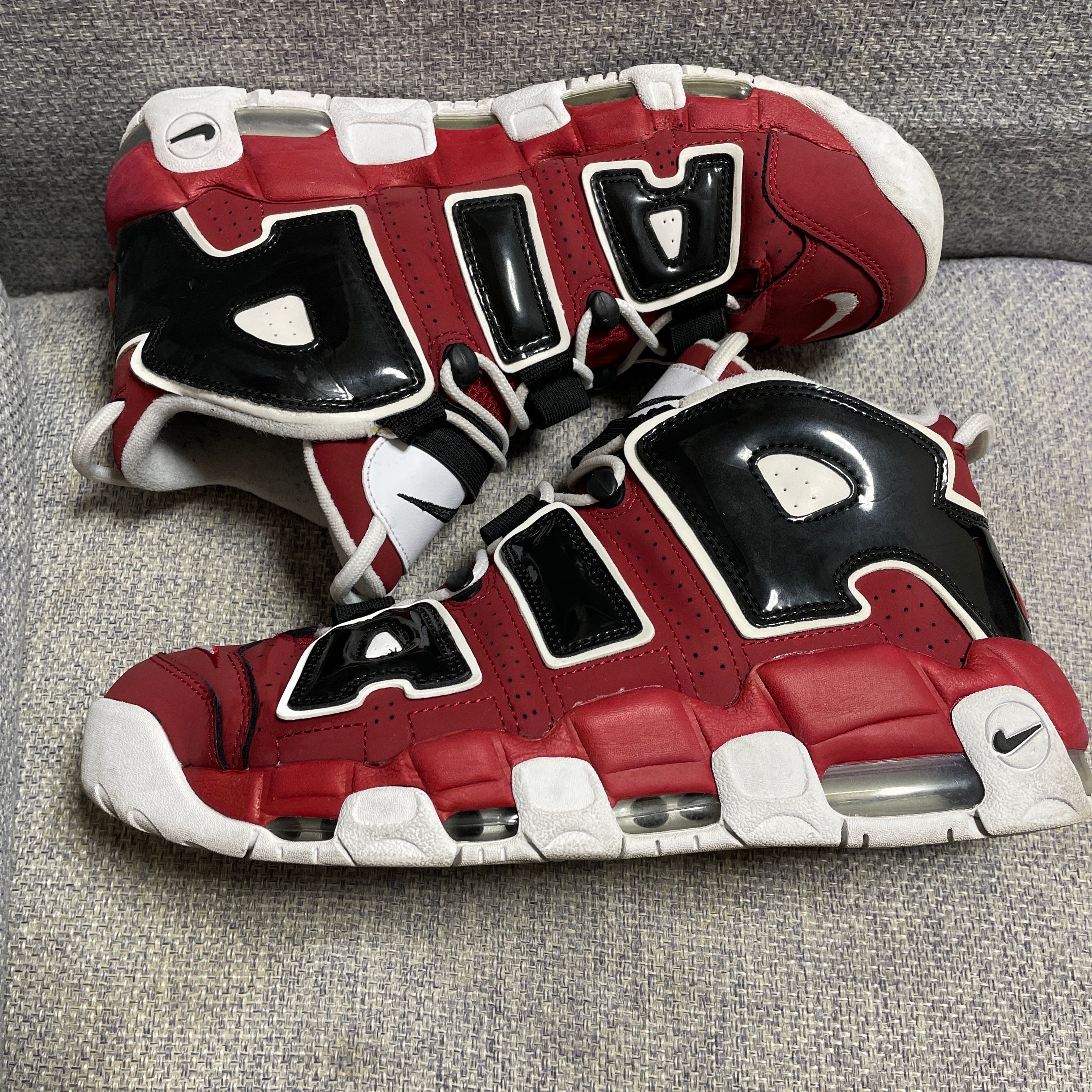 Nike Air More Uptempo ’96 "Black and Varsity Red" (2021)