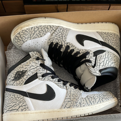 Nike Air Jordan 1 High OG "White Cement/Safari"