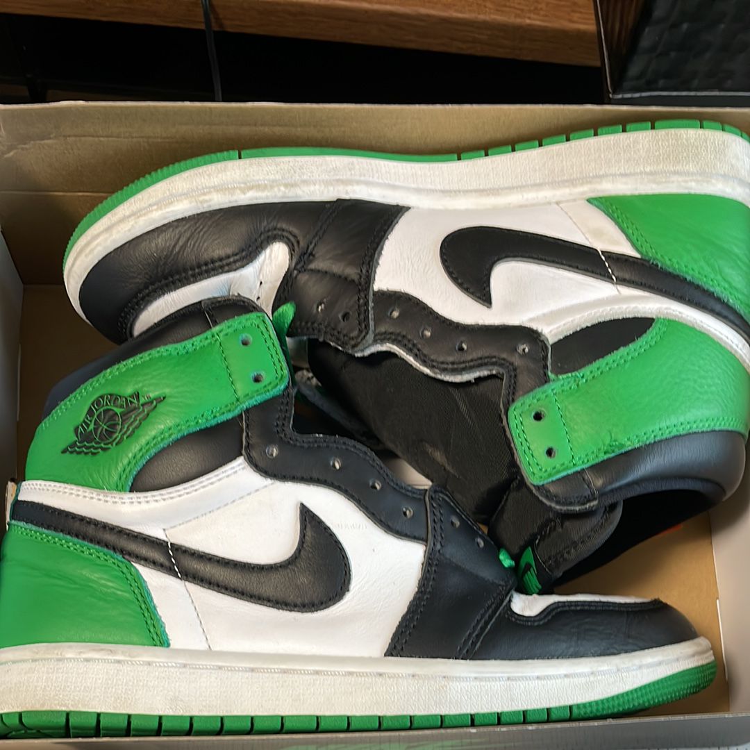 Nike Air Jordan 1 Retro High OG "Celtics/Black and Lucky Green" (2023)