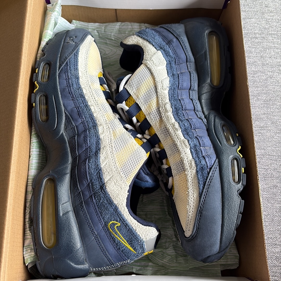Eric Koston × Nike SB Air Max 95 "Obsidian and Speed Yellow"