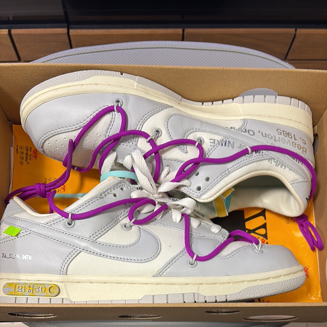 Off-White × Nike Dunk Low 1 of 50 "Lot.21"