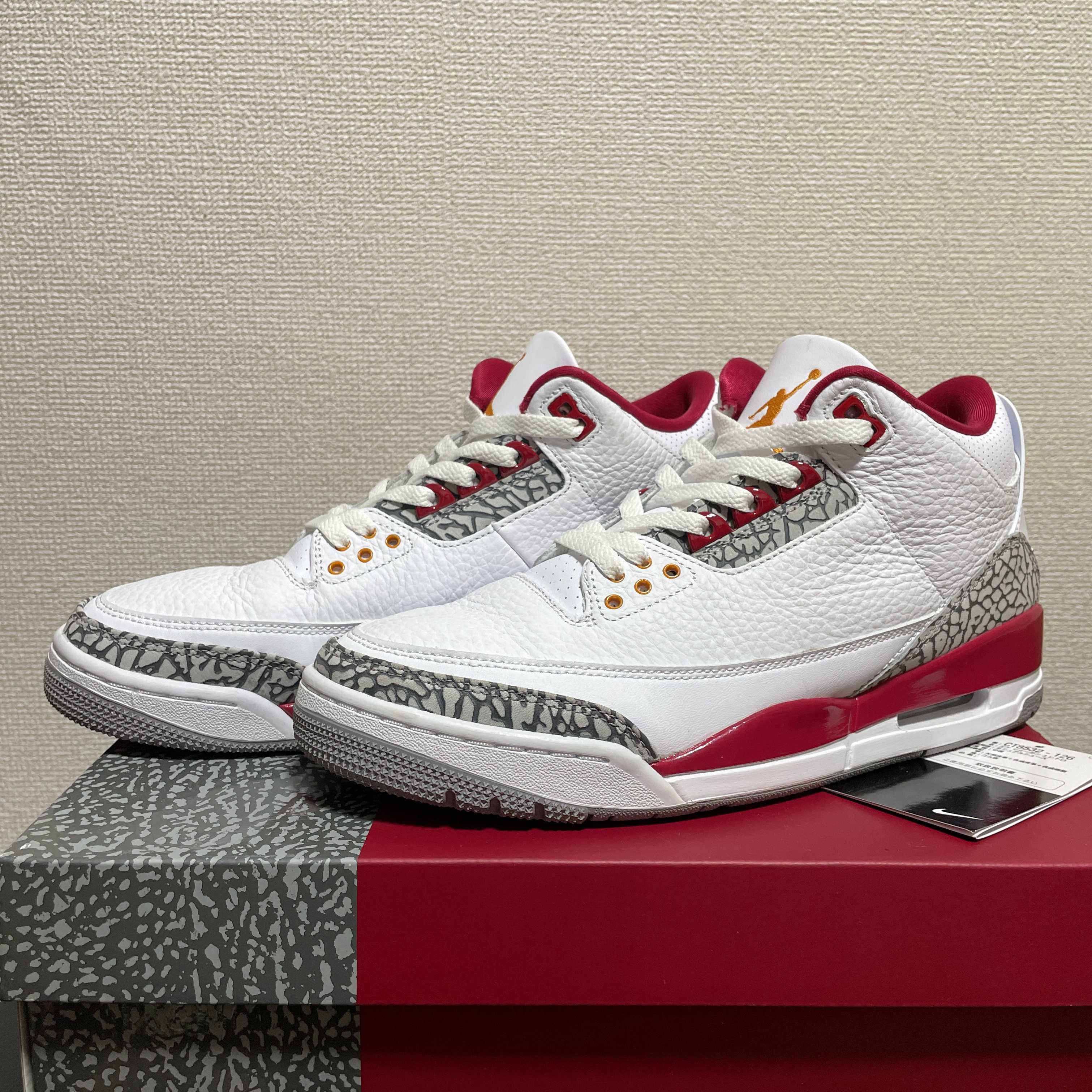 Nike Air Jordan 3 "Cardinal Red"