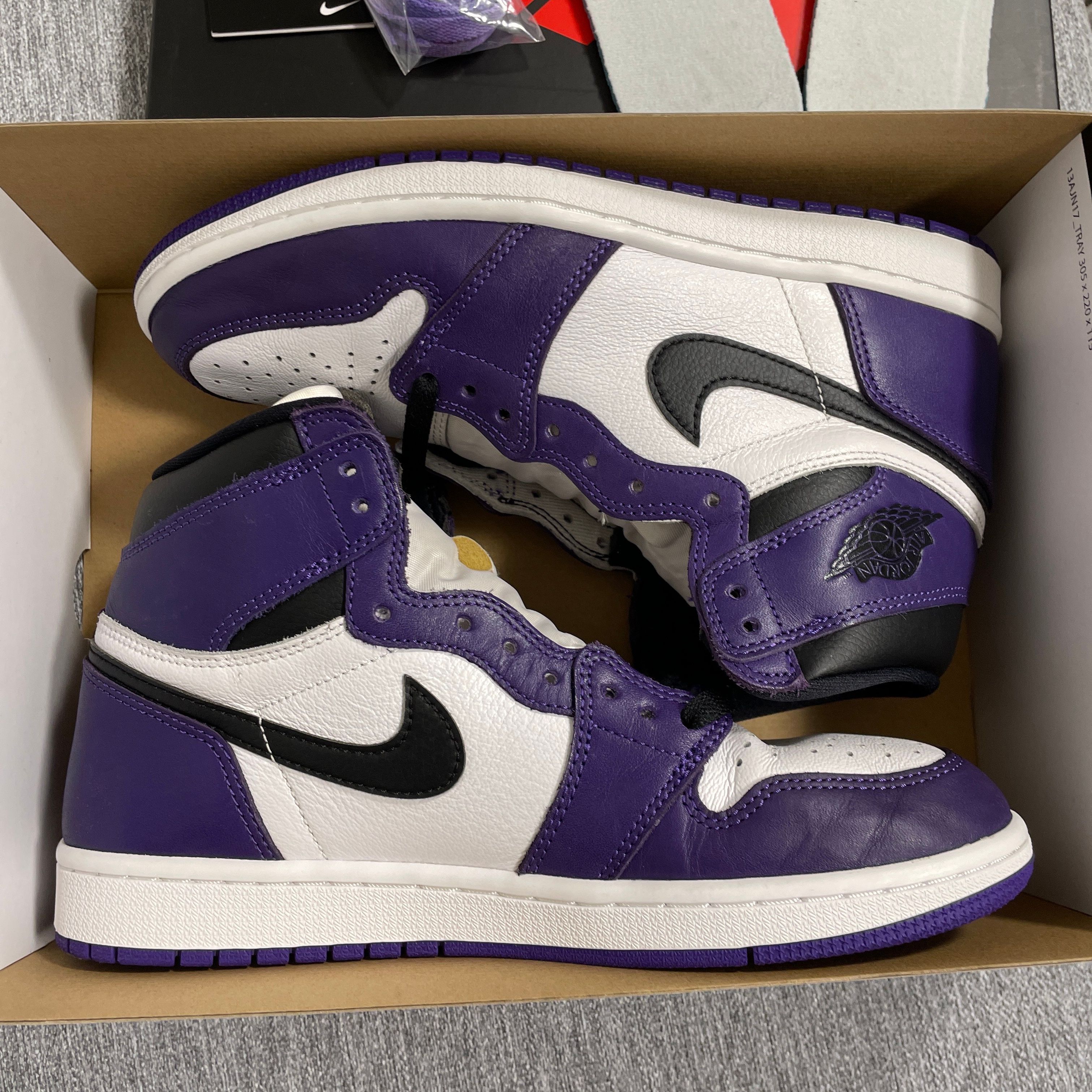 Nike Air Jordan 1 Retro High OG "Court Purple White/Black" (2020)   