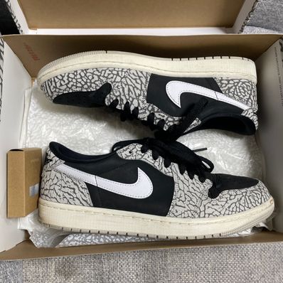 Nike Air Jordan 1 Retro Low OG "Black Cement"