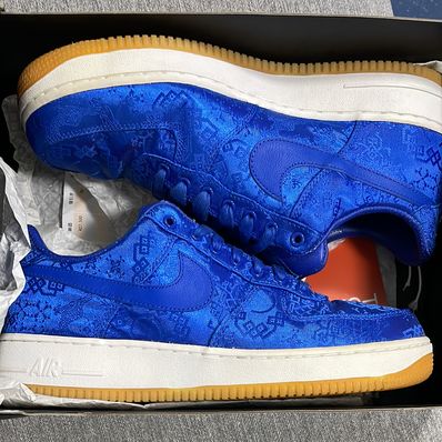 CLOT × Nike Air Force 1 Low "Blue"
