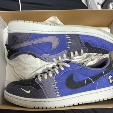 Zion Williamson × Nike Air Jordan 1 Low OG "Voodoo Alternate"