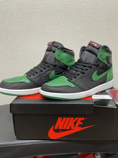Nike Air Jordan 1 Retro High OG "Black/Pine Green" (2020)