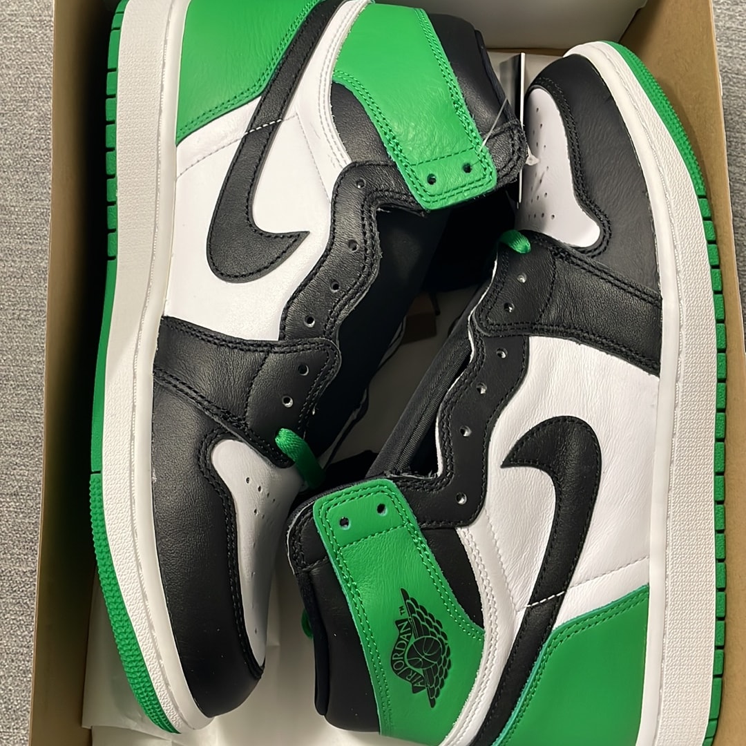 Nike Air Jordan 1 Retro High OG "Celtics/Black and Lucky Green" (2023)