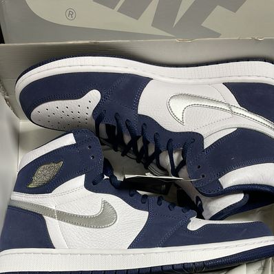 Nike Air Jordan 1 High OG CO.JP "White/Midnight Navy" (2020)(ブリーフケースなし)