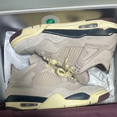 A Ma Maniere × Nike Women's Air Jordan 4 Retro OG SP "Fossil Stone/WYWS"
