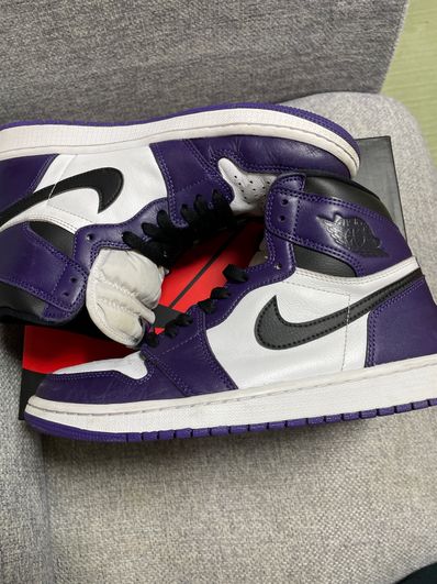 Nike Air Jordan 1 Retro High OG "Court Purple White/Black" (2020)