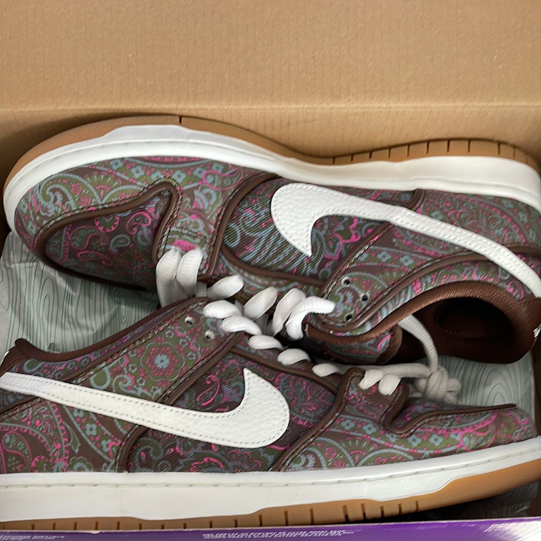 Nike SB Dunk Low PRM "Brown Paisley"