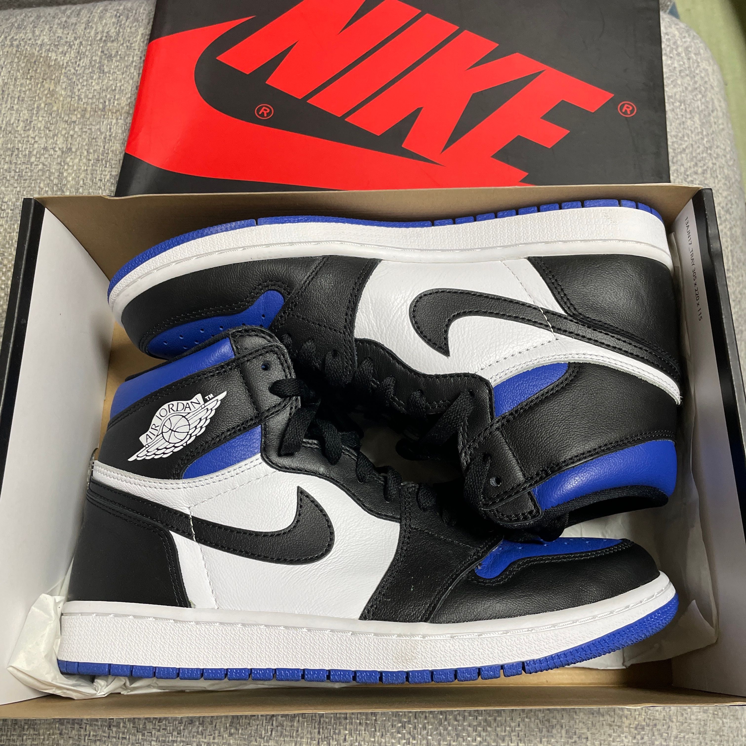 Nike Air Jordan 1 Retro High OG "Royal Toe"(2020)