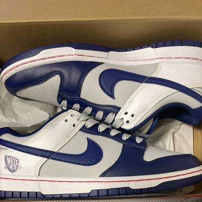 NBA × Nike Dunk Low EMB 75th Anniversary "Nets"