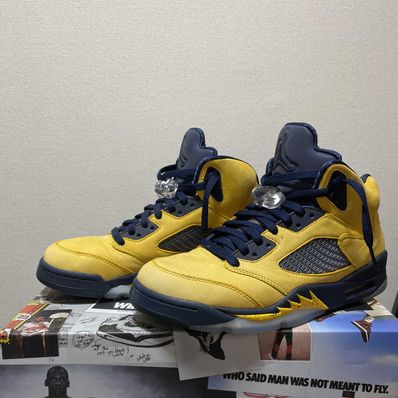 NIKE AIR JORDAN 5 "MICHIGAN"
