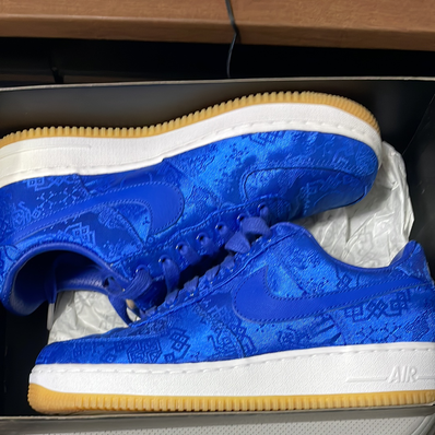 CLOT × Nike Air Force 1 Low "Blue"